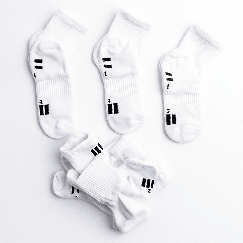 Medium White Socks 3 Pcs