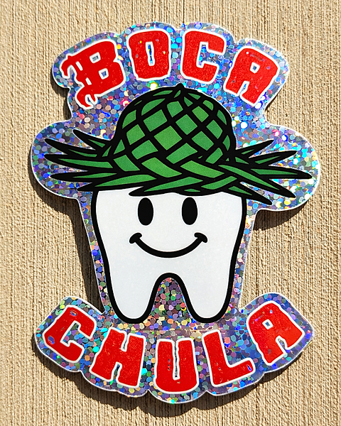 Boca Chula Calcomanía