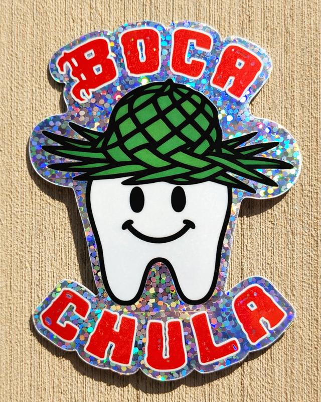 Boca Chula Calcomanía
