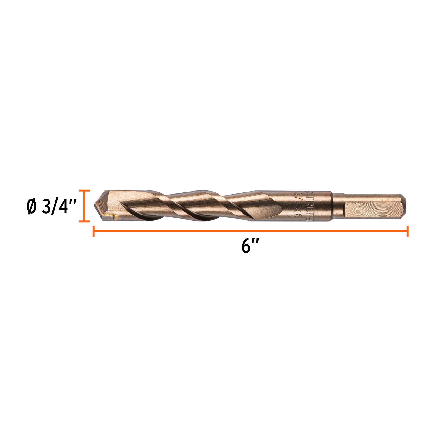 Broca para concreto, 3/4 x 6' - BCT-3/4X6 / 11242