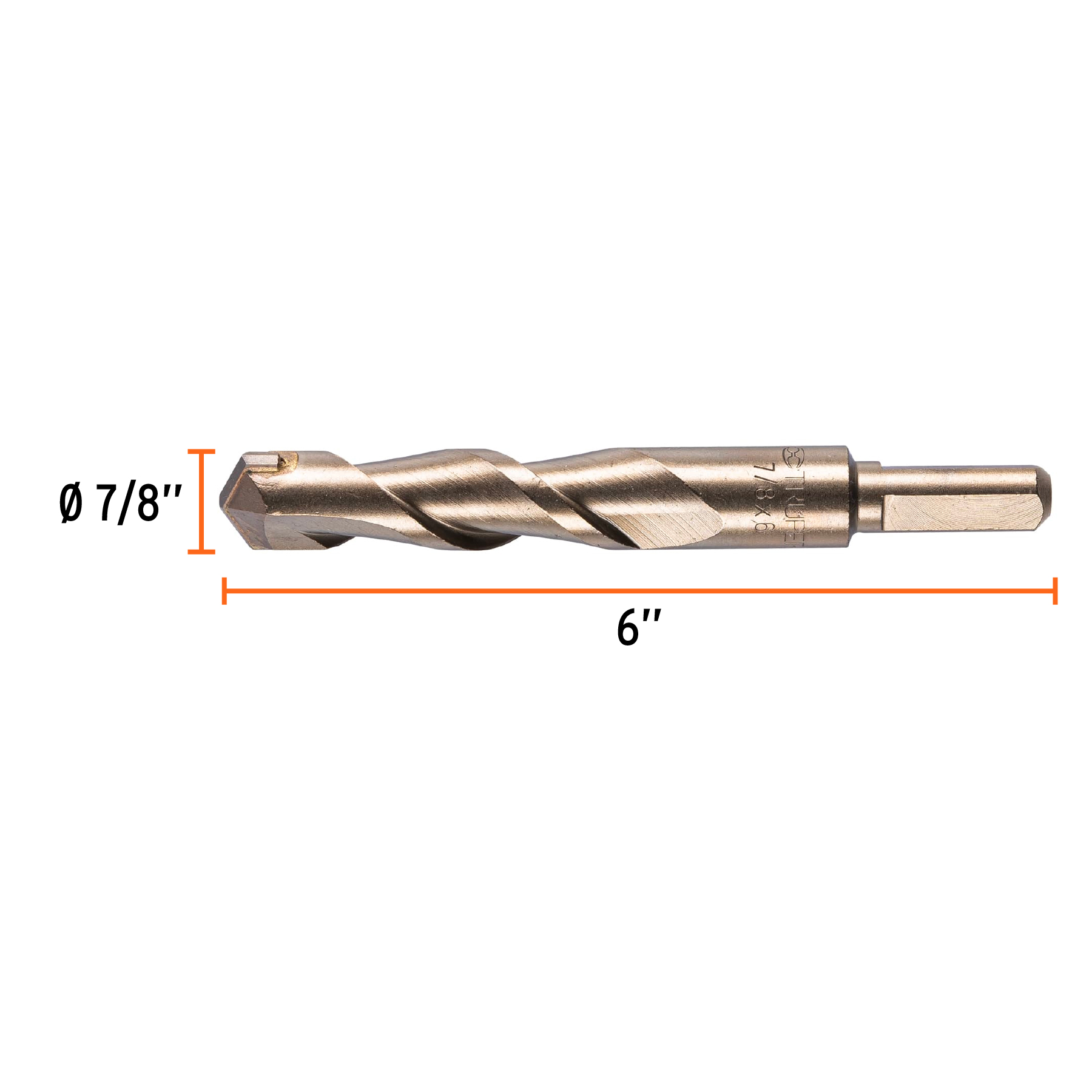 Broca para concreto, 7/8 x 6' - BCT-7/8X6 / 11248