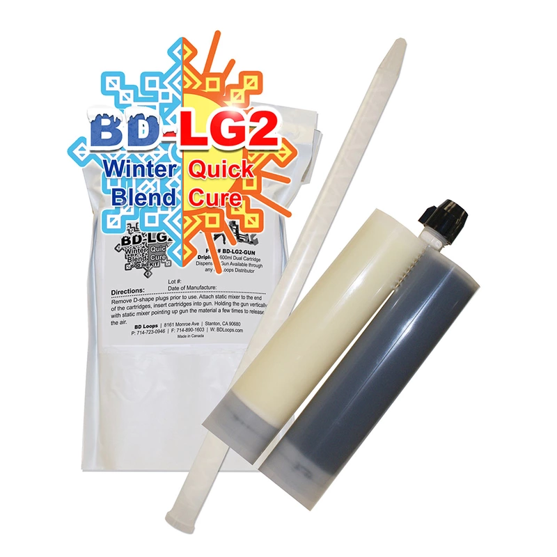 BD Loops BD-LG2 Winter Blend/Quick Cure Sealant Dark Gray