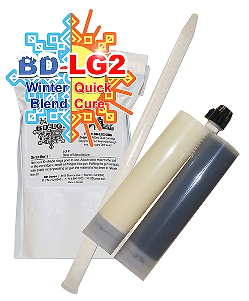 BD Loops BD-LG2 Winter Blend/Quick Cure Sealant Dark Gray