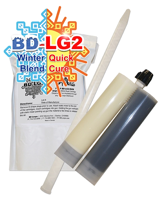 BD Loops BD-LG2 Winter Blend/Quick Cure Sealant Dark Gray