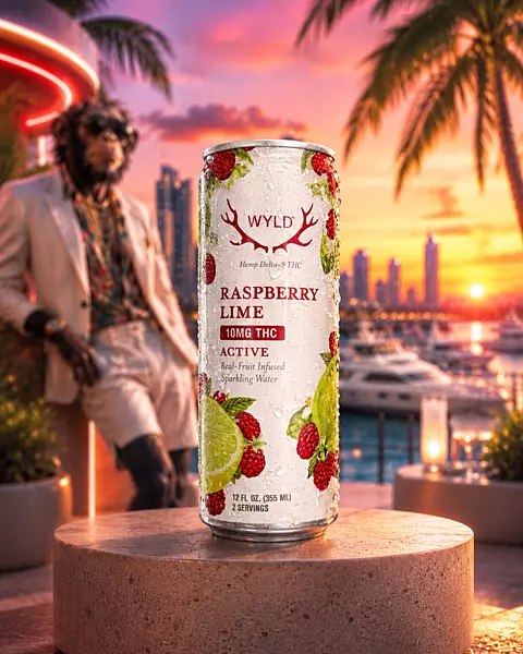 WYLD RASPBERRY LIME 10MG THC