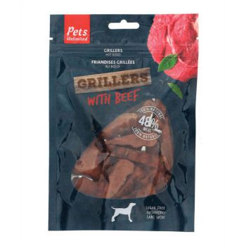 Pets Unlimited Grillers with Beef - 100G (DOG TREAT) Pets Unlimited Grillers with Beef - 100G (DOG TREAT)