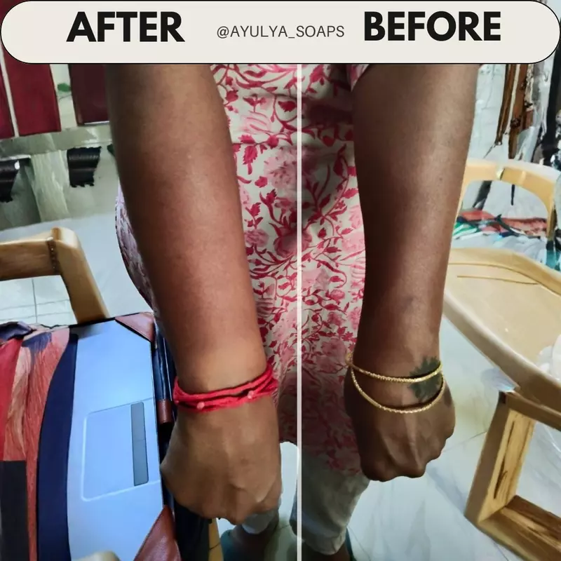 Detan Soap – Before After