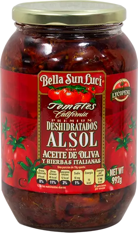BELLA SUN LUCI TOMATES DESHIDRATADOS 992 G