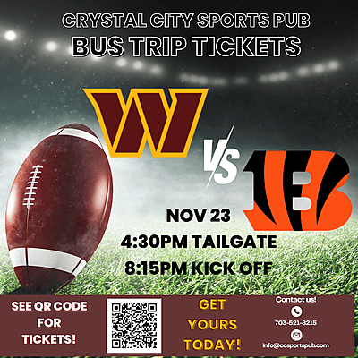 Bengals | Nov 23 | 8:15pm