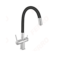 STANDING SINK MIXER WITH FLEXIBLE SPOUT FOR FILTERED WATER-FILTRATA