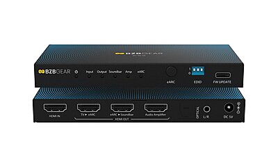 BG-8K-AE | 8K HDMI 2.1 eARC Audio to AV Adapter with CEC/EDID Support BG-8K-AE | 8K HDMI 2.1 eARC Audio to AV Adapter with CEC/EDID Support