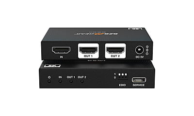 1x2 8K UHD HDMI 2.1 Splitter (8K60 4K120 4:4:4 10bit) 1x2 8K UHD HDMI 2.1 Splitter (8K60 4K120 4:4:4 10bit)