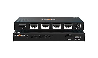 1x4 8K UHD HDMI 2.1 Splitter (8K60 4K120 4:4:4 10bit) 1x4 8K UHD HDMI 2.1 Splitter (8K60 4K120 4:4:4 10bit)
