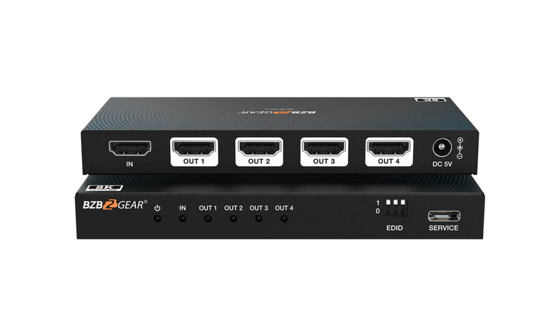 1x4 8K UHD HDMI 2.1 Splitter (8K60 4K120 4:4:4 10bit) 1x4 8K UHD HDMI 2.1 Splitter (8K60 4K120 4:4:4 10bit)