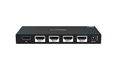 1x4 8K UHD HDMI 2.1 Splitter (8K60 4K120 4:4:4 10bit) 1x4 8K UHD HDMI 2.1 Splitter (8K60 4K120 4:4:4 10bit)