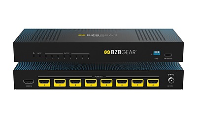 BG-8K-DA18 | 1x8 8K HDMI 2.1 Splitter 8K60/4K120