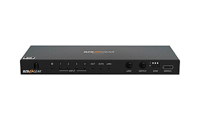 4x1 8K UHD HDMI 2.1 Switcher with Audio De-embedder (8K60, 4K120Hz 4:4:4 10bit VRR, FVA, ALLM support) 4x1 8K UHD HDMI 2.1 Switcher with Audio De-embedder (8K60, 4K120Hz 4:4:4 10bit VRR, FVA, ALLM support)