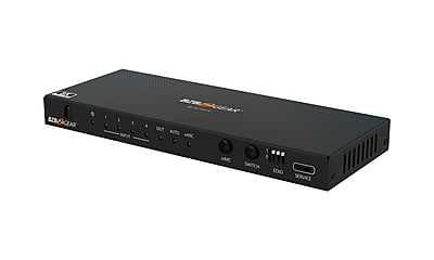 4x1 8K UHD HDMI 2.1 Switcher with Audio De-embedder (8K60, 4K120Hz 4:4:4 10bit VRR, FVA, ALLM support) 4x1 8K UHD HDMI 2.1 Switcher with Audio De-embedder (8K60, 4K120Hz 4:4:4 10bit VRR, FVA, ALLM support)