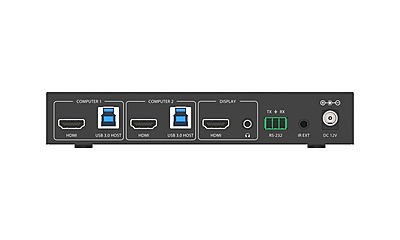 BZBGEAR BG-8K-KVM21A | 8K UHD HDMI 2.1 2x1 KVM Switch