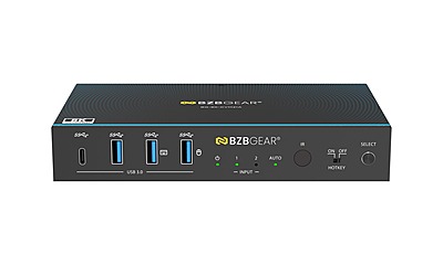 BZBGEAR BG-8K-KVM21A | 8K UHD HDMI 2.1 2x1 KVM Switch