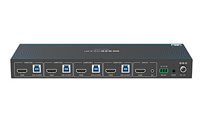 BZBGEAR BG-8K-KVM41A - 8K UHD HDMI 2.1 4x1 KVM Switch
