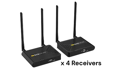 BG-Air4Kast-MKX | Wireless HDMI KVM Extender - With Multiple Receiver Support