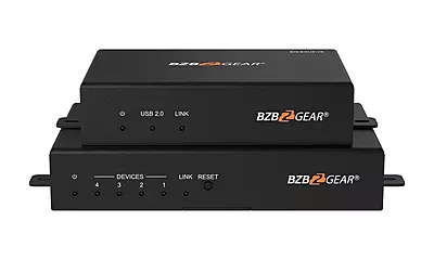 BG-EXUF | 4-Port USB 2.0/3.0/3.1 SuperSpeed Extender Over Fiber Optic Cable