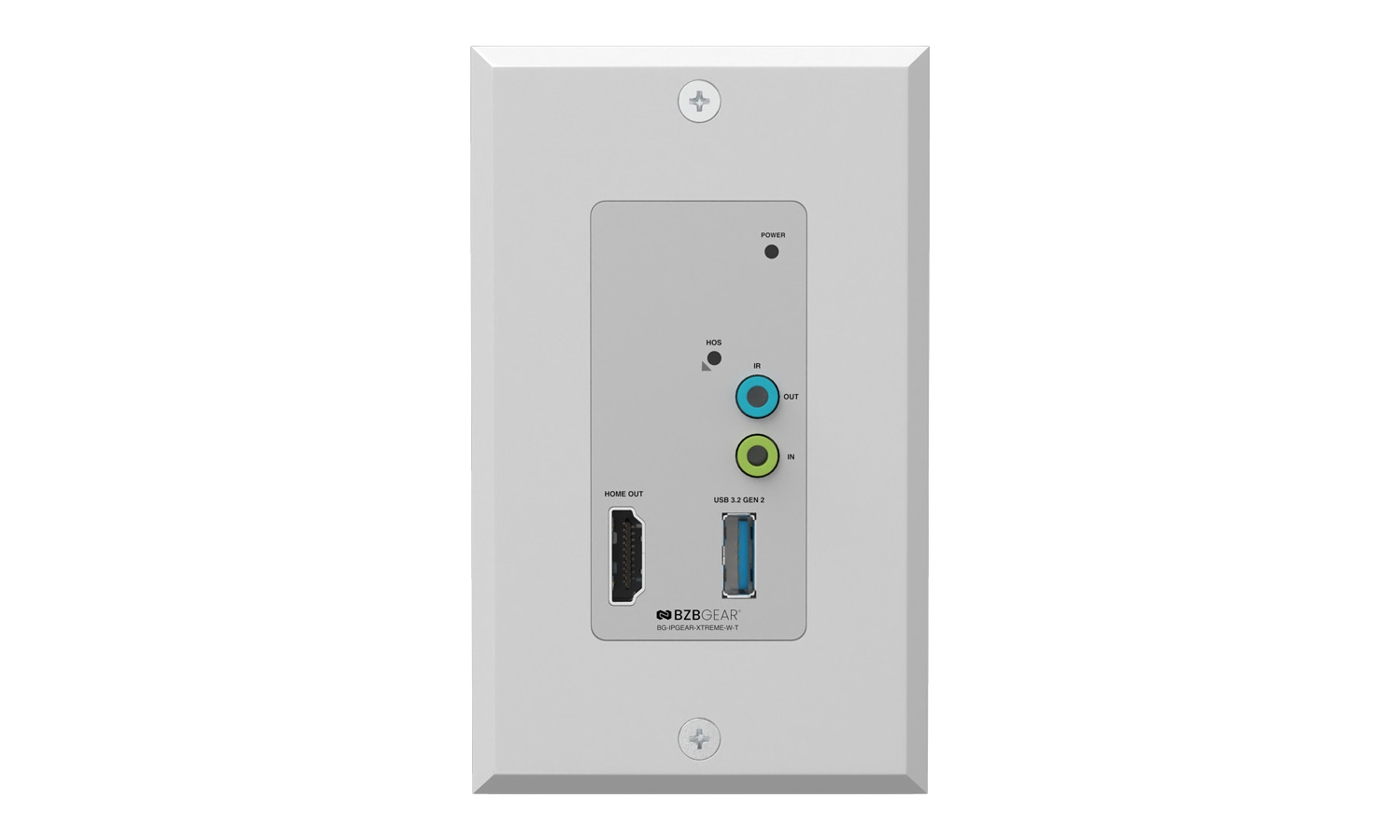 4K UHD HDMI Over IP Multicast Wall Plate with Seamless Matrix Switching/MultiView/KVM/USB 3.0/POE Support