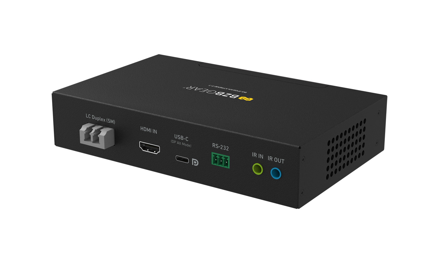HDMI 2.1 Tx Over Fiber Extender with Bi-Directional IR, RS-232, 1G Ethernet, USB 3.1 & KVM Support