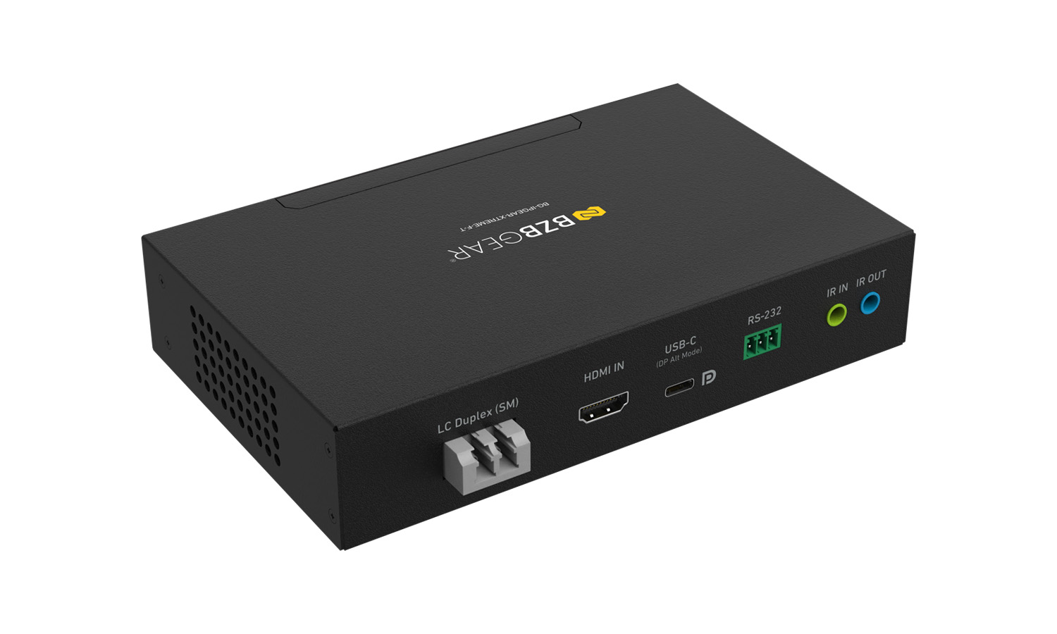 HDMI 2.1 Tx Over Fiber Extender with Bi-Directional IR, RS-232, 1G Ethernet, USB 3.1 & KVM Support