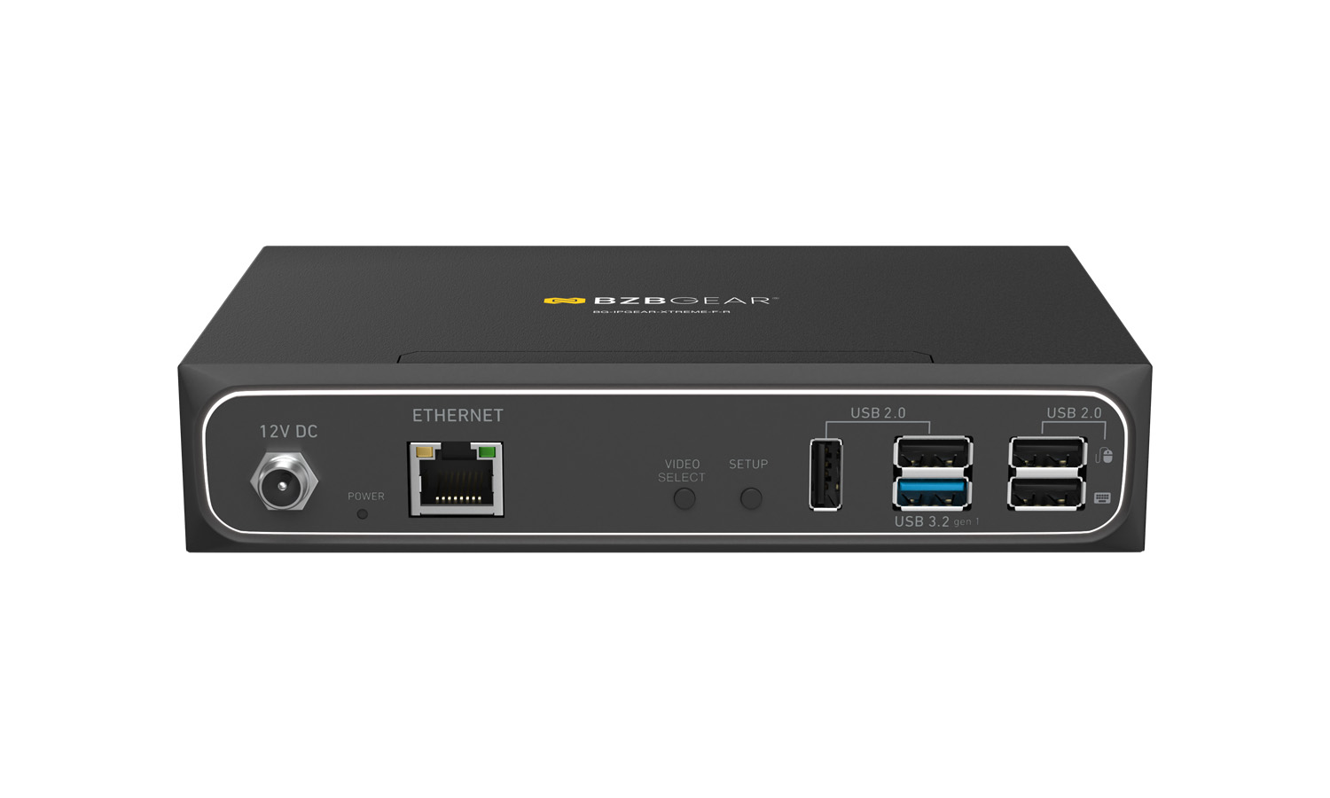 HDMI 2.1 Over Fiber Extender Rx with Bi-Directional IR, RS-232, 1G Ethernet, USB 3.1 & KVM Support