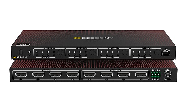 BG-MVS4x4-CV | 4K HDMI Matrix Switcher and Video Wall Processor BG-MVS4x4-CV | 4K HDMI Matrix Switcher and Video Wall Processor