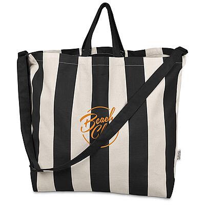 Okiyo Natsuri Recycled Cotton Canvas Large Beach Bag