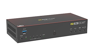 BZBGEAR BG-UHD-KVM41MV | 4K 4x1 Multiview KVM Switcher BZBGEAR BG-UHD-KVM41MV | 4K 4x1 Multiview KVM Switcher