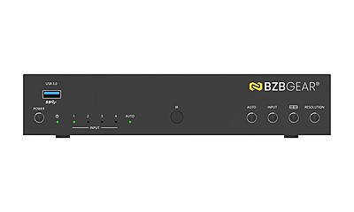 BZBGEAR BG-UHD-KVM41MV | 4K 4x1 Multiview KVM Switcher BZBGEAR BG-UHD-KVM41MV | 4K 4x1 Multiview KVM Switcher