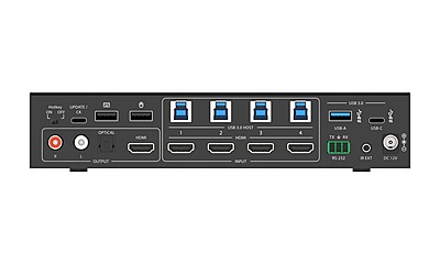 BZBGEAR BG-UHD-KVM41MV | 4K 4x1 Multiview KVM Switcher BZBGEAR BG-UHD-KVM41MV | 4K 4x1 Multiview KVM Switcher