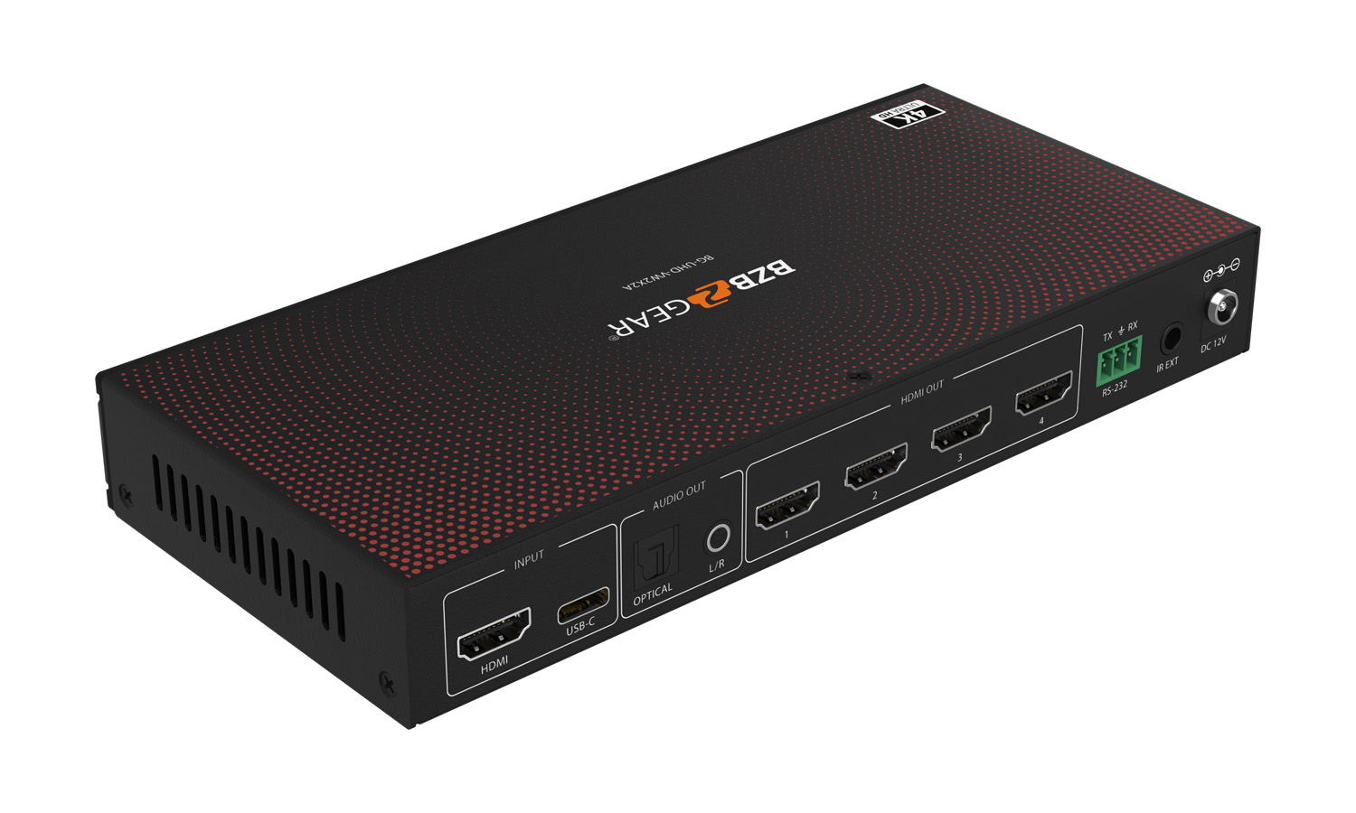 2x2 4K UHD HDMI/USB-C Switcher and Video Wall Controller with Audio De-embedding 2x2 4K UHD HDMI/USB-C Switcher and Video Wall Controller with Audio De-embedding