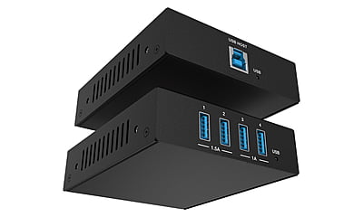 USB 3.0 over HDBaseT Extender (PoC, RS-232, GPIO & up to 100M/328Ft over CAT6a Cable) USB 3.0 over HDBaseT Extender (PoC, RS-232, GPIO & up to 100M/328Ft over CAT6a Cable)