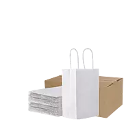 PAPER BAG 12X24X30 - WHITE T/H (CTN1X250PCS)