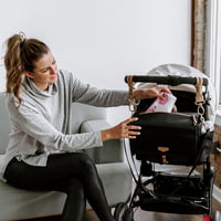 Stroller Mummy Diaper Bag Caddy BLACK Stroller Mummy Diaper Bag Caddy BLACK