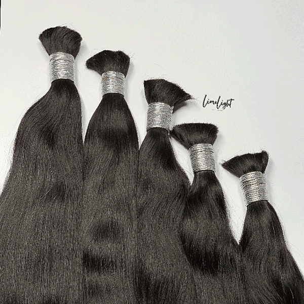 Natural Straight Luxury Virgin SDD Hair - NaturalBlack