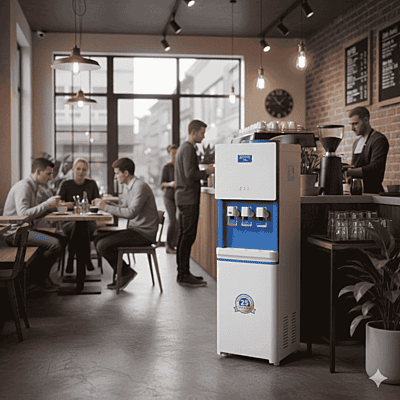 Sleek modern Atlantis Big Plus dispenser for office and home hydration. Sleek modern Atlantis Big Plus dispenser for office and home hydration.