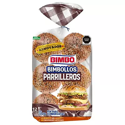 BIMBO BIMBOLLOS PARRILLEROS 12 PZ