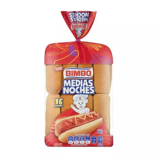 BIMBO MEDIAS NOCHES 16 PZ FS