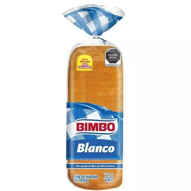 BIMBO PAN BLANCO 620 GR