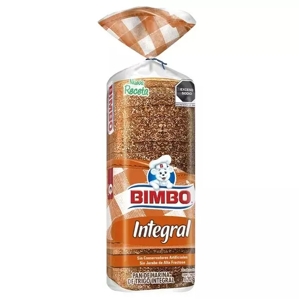 BIMBO PAN INTEGRAL 620 GR