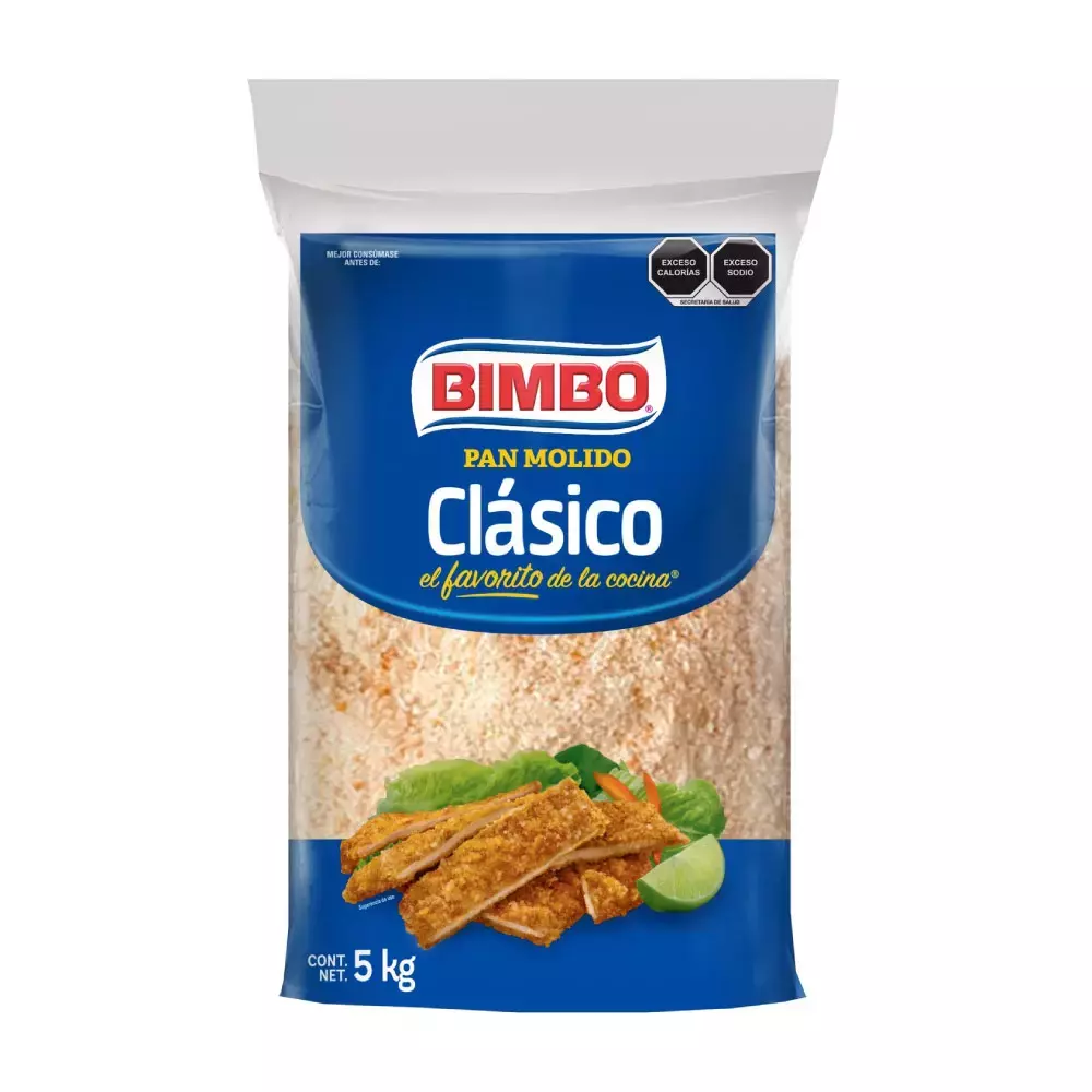 BIMBO PAN MOLIDO 5 KG