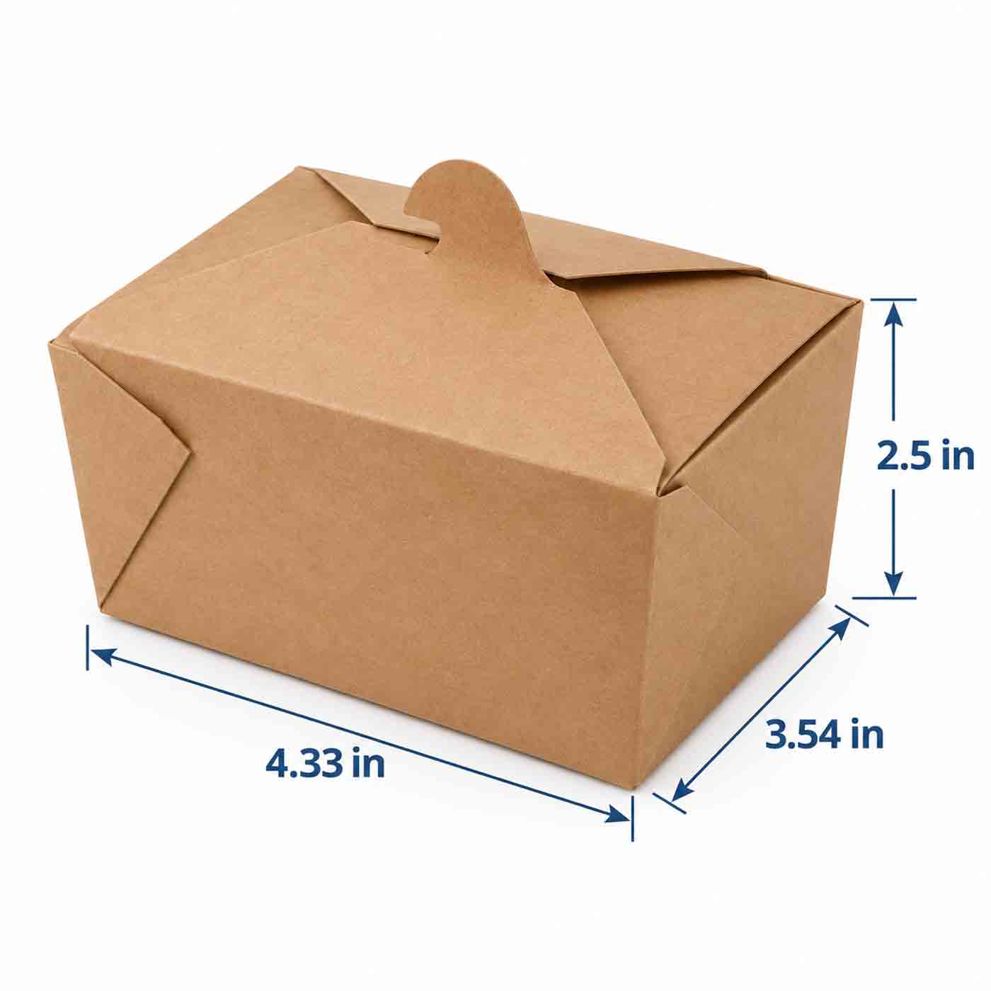 BIO#1 Take-Out Kraft VB 9/50