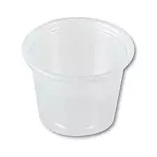 BIOCUP SOUFFLE 1 OZ TRANSPARENTE 100 PZ