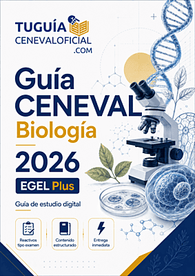 Guía CENEVAL Biología 2026